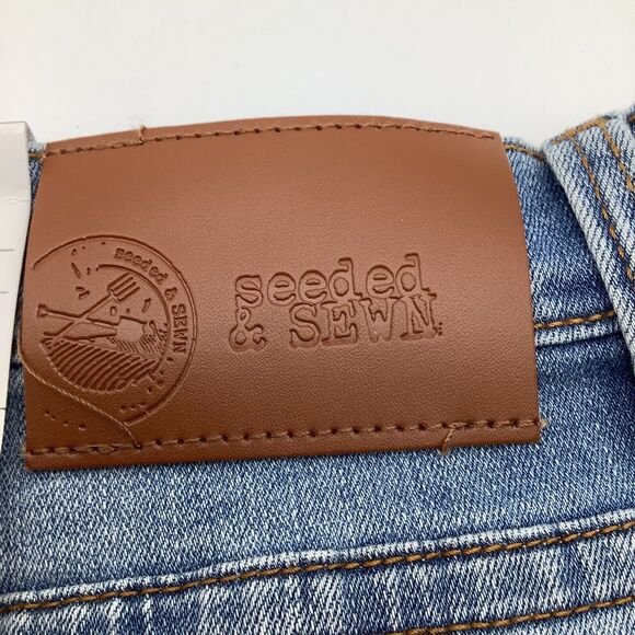 Seeded & Sewn Mens Isaac Regular‎ Boot Jeans Size 34 x 30 (Actual 36 x 30) NWT - Picture 4 of 11